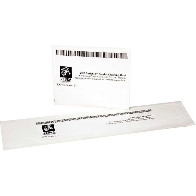 Zebra Technologies 105999-302 Cleaning Cards Kit For ZXP Series 3 image 1