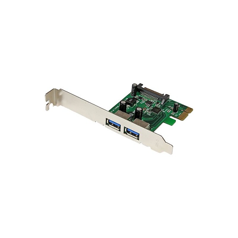 StarTech 2 Port PCI Express SuperSpeed USB 3.0 Card Adapter image 1