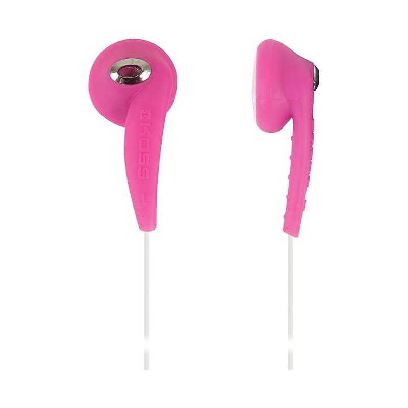 Koss KEB7P CLR Stereo Headphones, Pink (160292) image 1