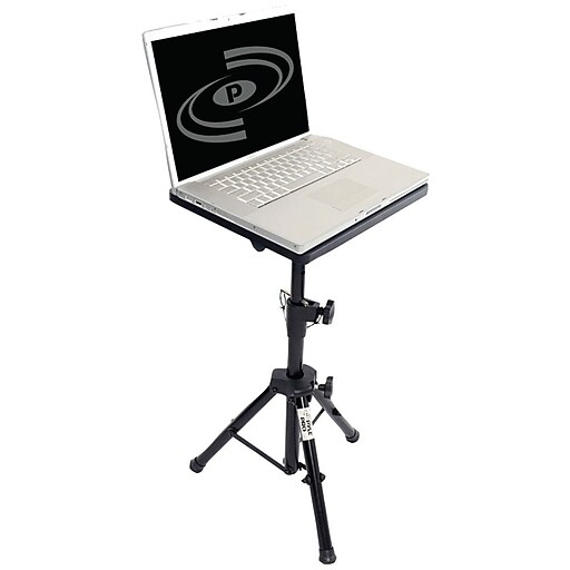 Pyle Audio PLPTS2 Pro DJ Laptop Tripod Adjustable Stand For Notebook Computer Staples