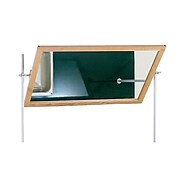 DWI Wood Frame Mirror for Mobile Demonstration Units; 22.5"H x 34.5"W x 1"D, Mirror Only