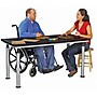 SHAIN Art Table 42"H x 60"W x 30"D Plastic Laminate/Powder Coated (ALT-6030BL)~#|#~m000975389_sc7