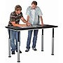 SHAIN Art Table 42"H x 60"W x 30"D Plastic Laminate/Powder Coated (ALT-6030BL)~#|#~m000975390_sc7