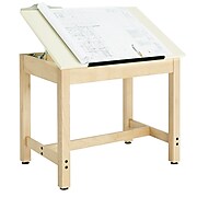 SHAIN Art-Drafting Table 30"H x 36"W x 24"D Solid maple