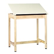 SHAIN Drafting Table 36"H x 36"W x 24"D Solid Maple