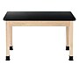 Diversified Woodcrafts Rectangular Science Table, 48" x 24", Black/Maple (P710LBBM30N)~#|#~m000975422_sc7