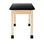 Diversified Woodcrafts Rectangular Science Table, 48" x 24", Black/Maple (P710LBBM30N)~#|#~m000975423_sc7