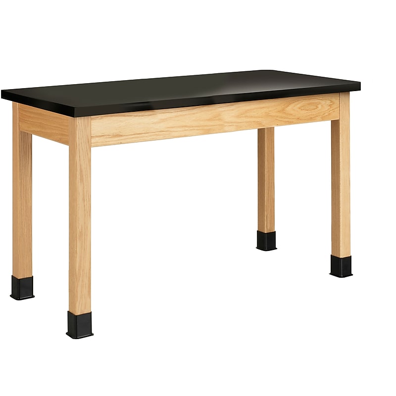 DWI Rectangular Activity Table, 48" x 24", Brown (P7106K30N) image 1
