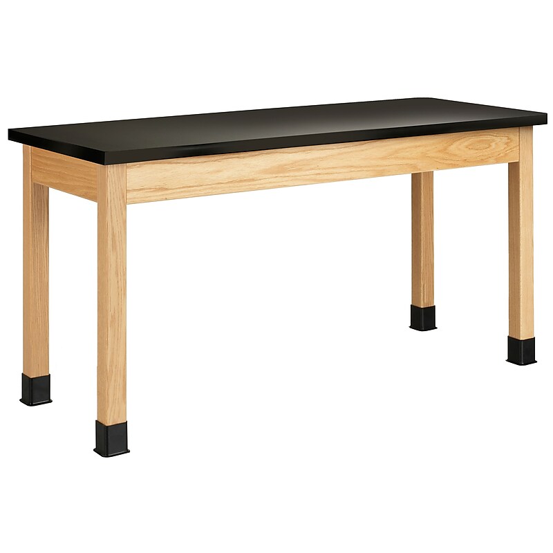 DWI Science Table Rectangular Science Table, 60" x 24", Red (P7606K30N) image 1