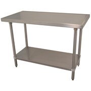 A Line by Advance Tabco Prep Table by