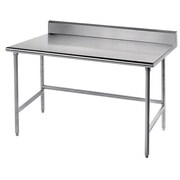 A Line by Advance Tabco Prep Table by