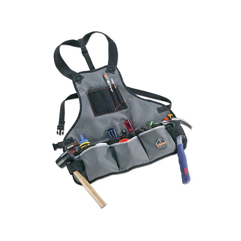 Ergodyne® Arsenal® 5700 16-Pocket Apron, Gray image 1