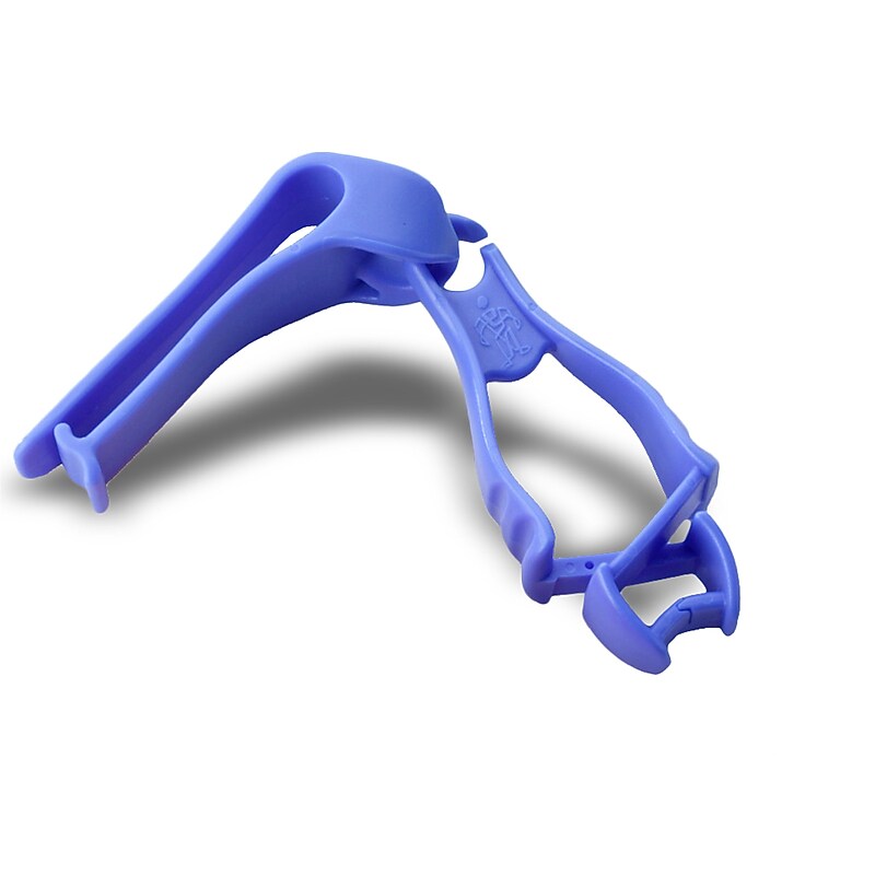 Ergodyne Squids Glove Grabber with Belt Clip, Blue, 6/Carton (19127) image 1