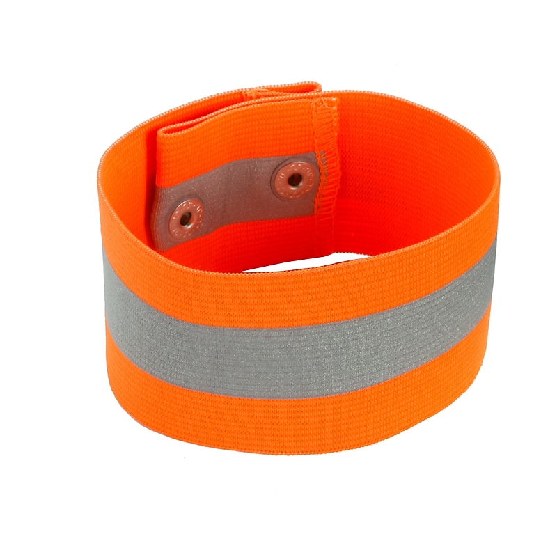 Ergodyne GloWear 8001 High Visibility Arm/Leg Band, Orange, S/M (29011) image 1