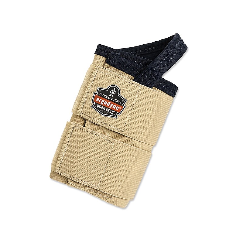 Ergodyne ProFlex 4010 Elastic Wrist Support with Double Strap, Medium (70134) image 1