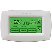Honeywell RTH7600D 7 Day Touch Screen Programmable Thermostat, White