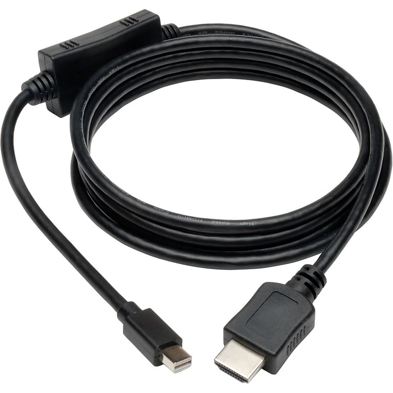 Tripp Lite P586-006-HDMI 6' Mini DisplayPort to HDMI Cable Adapter, Black image 1
