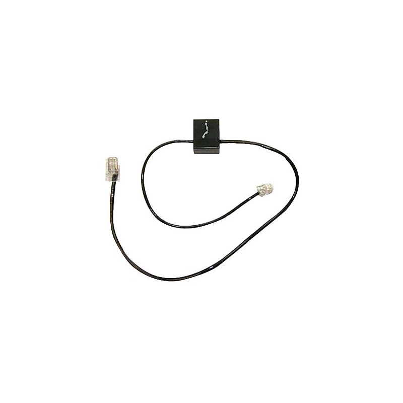 Poly Savi Office Telephone Interface Cable, Black (85R57AA) image 1