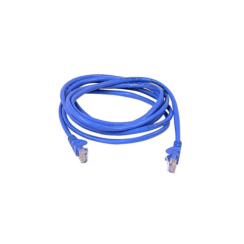 Belkin A3L980-15-BLU 15' CAT-6 Snagless Network Cable, Blue image 1