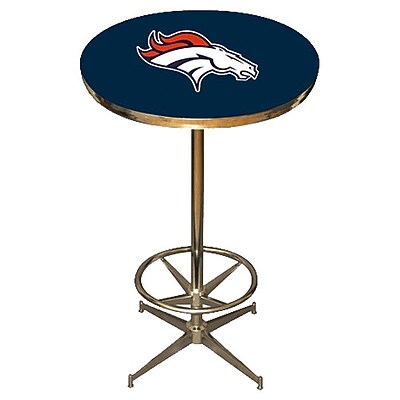 Imperial NFL Pub Table; Denver Broncos