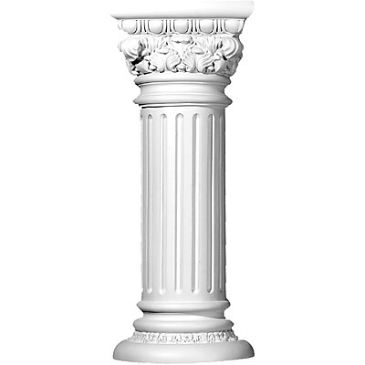 Ekena Millwork Acanthus 33 1\/2'' H x 13 3\/4'' W x 14 1\/8'' D Plant Stand Column