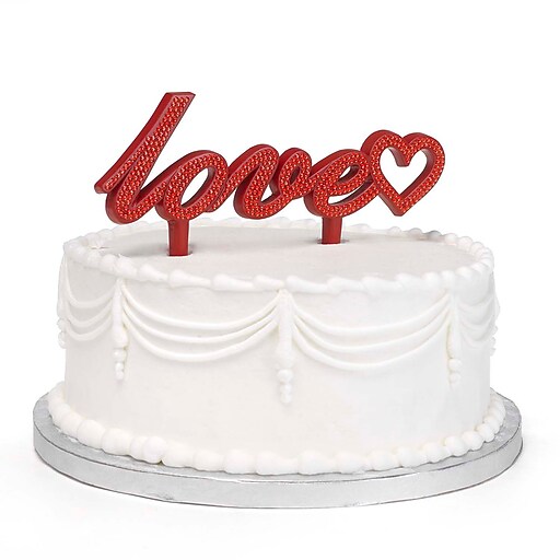 Shop Staples For Hortense B Hewitt 7 1 2 Love Bling Cake Pick