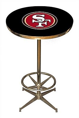 Imperial NFL Pub Table; San Francisco 49ers
