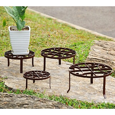 SPI Home 4 Piece Novelty Plant Stand Set (Set of 4)