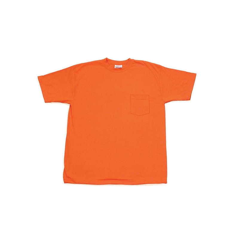 Mutual Industries High Visibility Short Sleeve T-Shirt, Orange, X-Large (16355-45-4) image 1