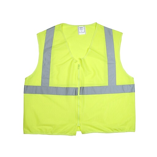 2XL Orange Surveyor Safety Vest - ANSI/ISEA 107-2015 Compliant, Two-Tone Design 7 thumbnail image