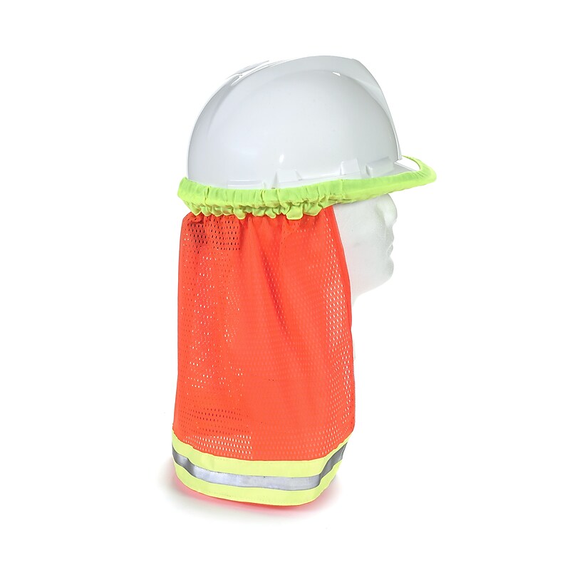 Mutual Industries Kromer Sun Shade Attachment, Orange, 12/Pack (65500-45-100) image 1