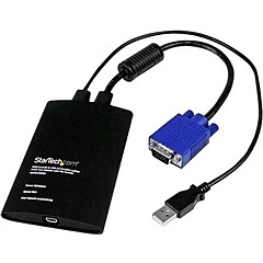 StarTech® NOTECONS02 KVM Console To Laptop USB 2.0 Portable Crash