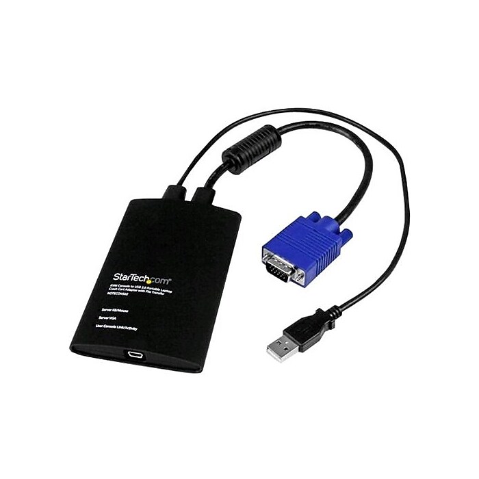 新品未使用】NOTECONS02 USB VGA KVMコンソールアダプタ KVMコンソール
