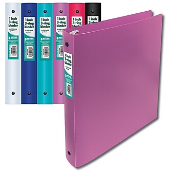 Better Office Products Ring Binder; 24/Pack