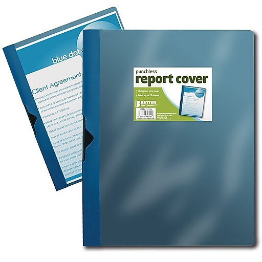 Better Office Products NonStick Poly Report Cover at Staples