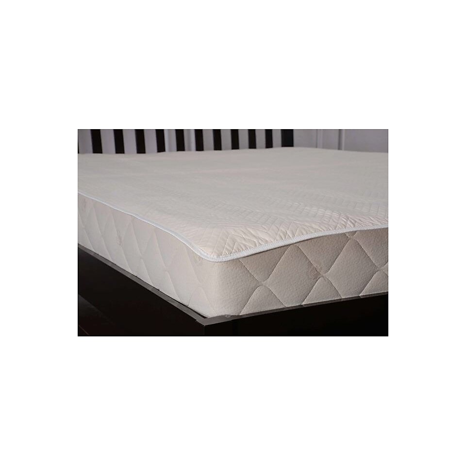 Bio Sleep Concept Washable Quilted Cotton Mattress Pad; California King