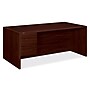 HON 10500 Series 72"W Left Pedestal Desk, Mahogany (H10586LNN)~#|#~m001123936_sc7
