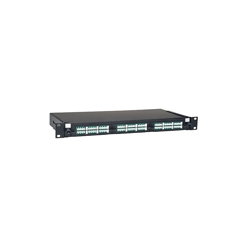 Tripp Lite 36-Port LC/LC N492-036-LCLC-E Rackmount Fiber Enclosure Feed Thru Patch Panel image 1
