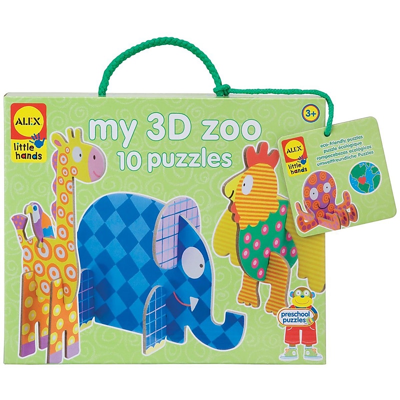 Notions Early Learning My 3D Zoo -Little Hands image 1