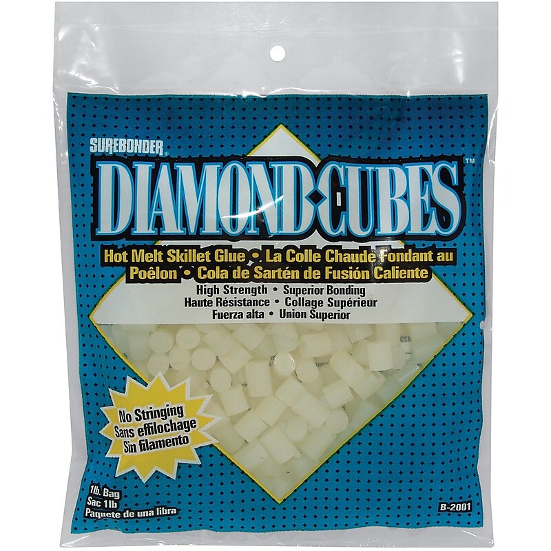 FPC Diamond Cubes Hot Melt Skillet Glue (B-2001) image 1