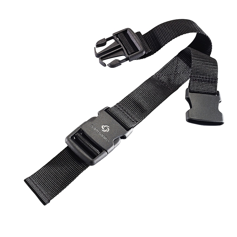 Samsonite Polyester Luggage Strap, Black (49508-1090) image 1