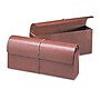 Smead Classic Expanding Wallet, 3-1/2" Expansion, Flap & Elastic Cord Closure, 12" W x 5" H, Redrope 10/Box (71350)~#|#~m001132719_sc7