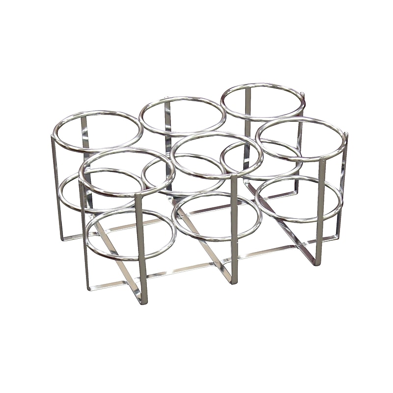 Drive Medical Economy 6 Cylinder Oxygen Rack, Silver (18114) image 1