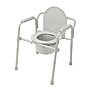 Drive Medical Bedside Commode, Fixed Arms, Back Bar, Steel Frame (11148-1)~#|#~m001136539_sc7