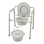 Drive Medical Bedside Commode, Fixed Arms, Back Bar, Steel Frame (11148-1)~#|#~m001136543_sc7