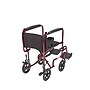 Drive Medical Transport Wheelchair, 19" Seat Width, Red (ATC19-RD) ~#|#~m001136809_sc7