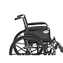 Drive Medical Cruiser III Manual Wheelchair, 20" Seat Width, Full Arms, Black (K320DFA-ELR)~#|#~m001137025_sc7