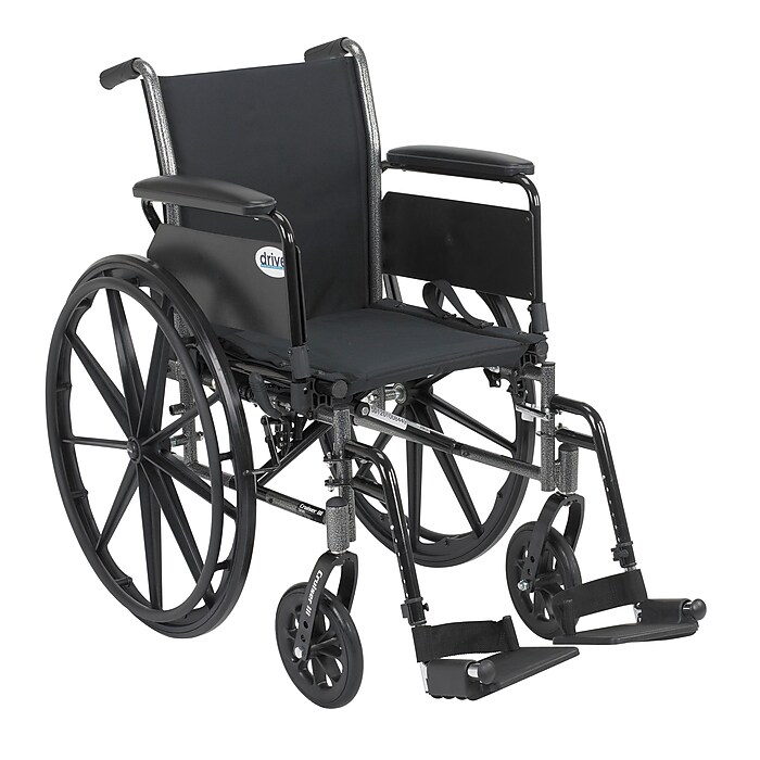 Drive Medical Cruiser III Manual Wheelchair, 20