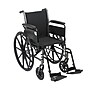 Drive Medical Cruiser III Manual Wheelchair, 20" Seat Width, Full Arms (K320DFA-SF) (True Color not present)~#|#~m001137028_sc7