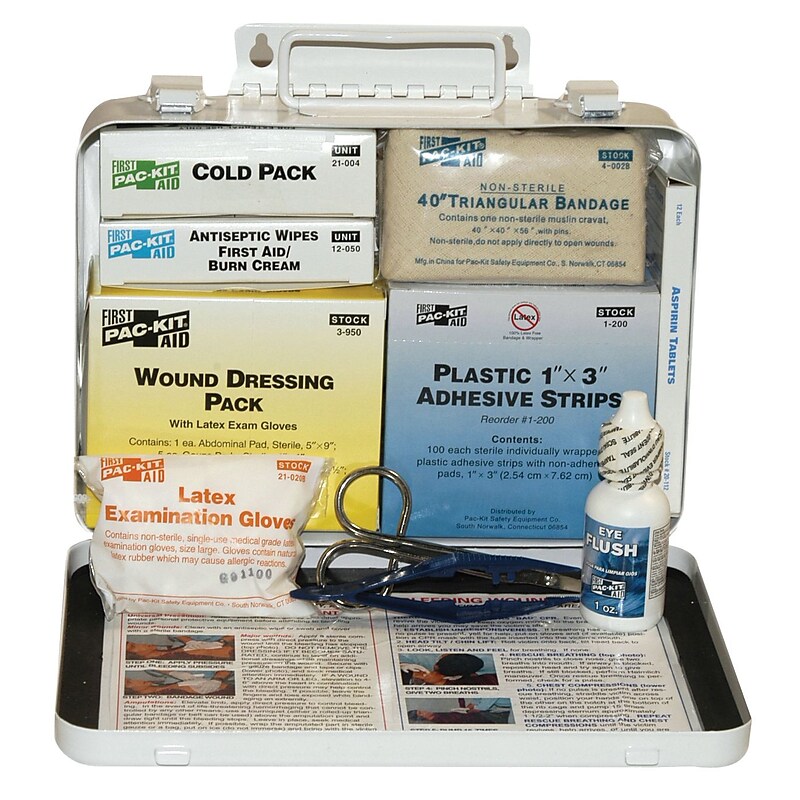 Pac-Kit 25 Person Vehicle First Aid Kit, 172 Pieces (579-6420) image 1